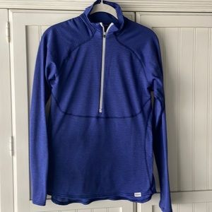 Patagonia long sleeve quarter zip shirt. Size Medium